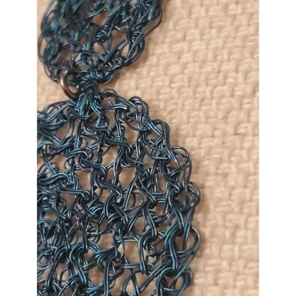 NWOT Bundle of 2 Pairs of Woven Wire Earrings - Picture 2 of 3